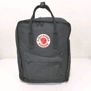 Kanken FJALLRAVEN Everyday Outdoor Mini Backpack Preowned Black Color (faded)